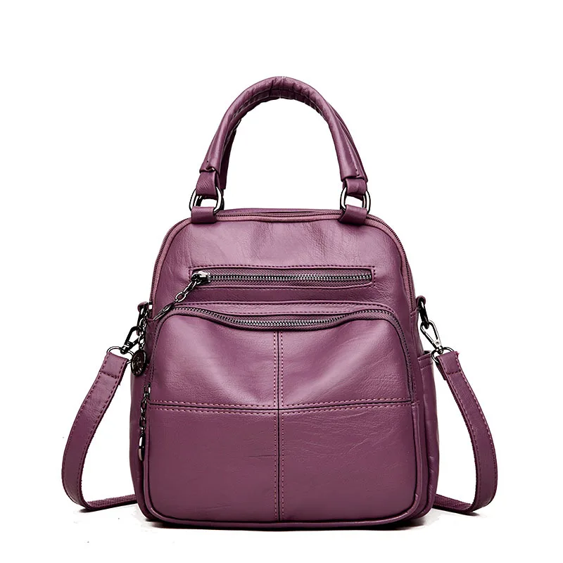 Ladies Multifunction Tote Bag back pack Women's Genuine Leather Handbags Shoulder CrossBody Bag Women Bags
Ladies Multifunction Tote Bag back pack Women's Genuine Leather Handbags Shoulder CrossBody Bag Women Bags