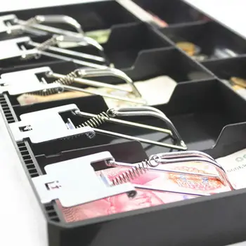 9 Grids Black Plastic Coin Money Storage Box Bill Cash Tray Organizer With 5 Removable Metal Clips qiang
9 Grids Black Plastic Coin Money Storage Box Bill Cash Tray Organizer With 5 Removable Metal Clips qiang