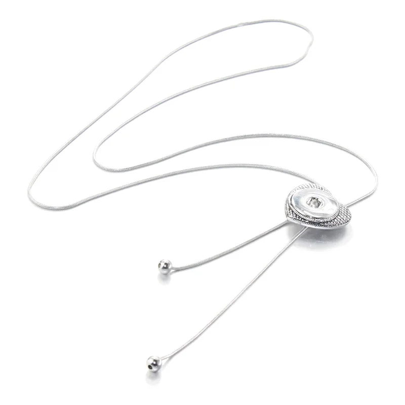 3 styles slippable Snap Button Jewelry Pendant 90cm Necklace With Charm Chain Necklace Fit 18/20mm Snaps Necklace Women
3 styles slippable Snap Button Jewelry Pendant 90cm Necklace With Charm Chain Necklace Fit 18/20mm Snaps Necklace Women