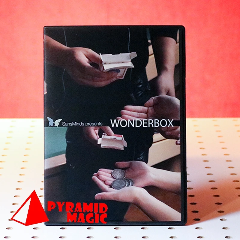 Wonderbox (DVD и трюк) от SansMinds/крупный план уличная карта волшебный трюк/оптовая
