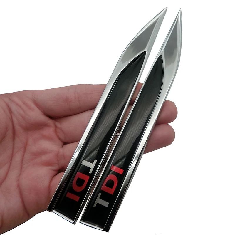 2pcs TDI Emblems Badge 3D Car Sticker Side Metal Knife Type Fender GTI For VOLKSWAGEN VW Golf 6 Golf 7 MK4 MK5 MK6 MK7
2pcs TDI Emblems Badge 3D Car Sticker Side Metal Knife Type Fender GTI For VOLKSWAGEN VW Golf 6 Golf 7 MK4 MK5 MK6 MK7