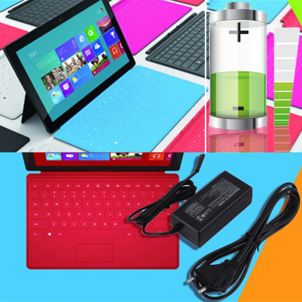 Hot 12V 2.58A 36W EU&US Plug AC Wall Charger Adapter Power Supply For Microsoft Windows Surface Pro 3 Tablet Charger Wholesale
Hot 12V 2.58A 36W EU&US Plug AC Wall Charger Adapter Power Supply For Microsoft Windows Surface Pro 3 Tablet Charger Wholesale