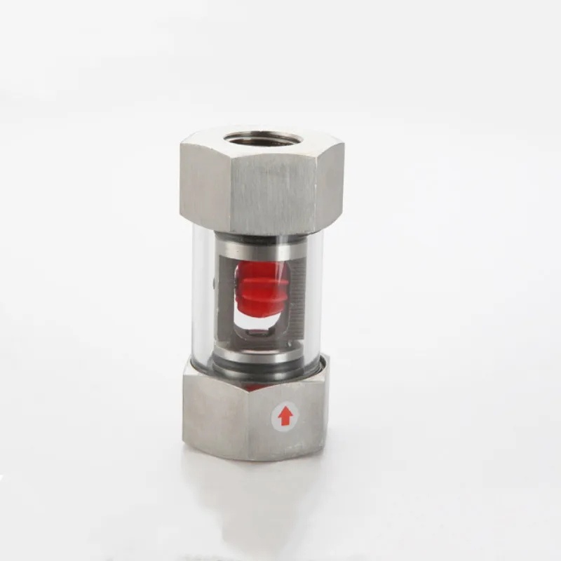 1/4" 3/8" 1/2" 3/4" 1" BSPT Female In-Line SS304 Stainless Window Sight Flow Indicator With Impeller Hydraulic Oil Water
1/4" 3/8" 1/2" 3/4" 1" BSPT Female In-Line SS304 Stainless Window Sight Flow Indicator With Impeller Hydraulic Oil Water