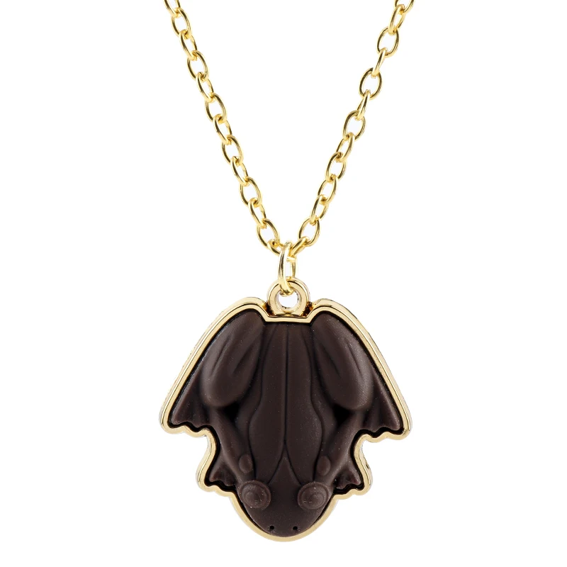 Classical Movie HP Hogwarts School Necklace Alloy Collier Chocolate Frog Pendant Necklace Chain Cosplay Jewelry Fans Kids Gift
Classical Movie HP Hogwarts School Necklace Alloy Collier Chocolate Frog Pendant Necklace Chain Cosplay Jewelry Fans Kids Gift