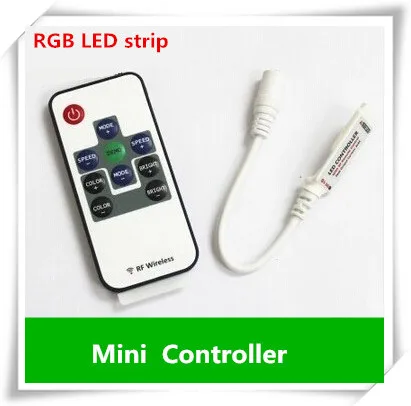 Wholesale 50pcs DC 5V-24V 12A / 3 channels Mini Wireless RF RGB LED strip Controller
Wholesale 50pcs DC 5V-24V 12A / 3 channels Mini Wireless RF RGB LED strip Controller