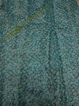 5 yards Blue glued glitter sparkle tulle net mesh breathable lace fabric for fashion designer/ wedding dress/party/lady dress
5 yards Blue glued glitter sparkle tulle net mesh breathable lace fabric for fashion designer/ wedding dress/party/lady dress