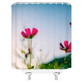 Uniquely Designed Beautiful Bright Red Flower Curtain Curtain Shower Curtain Waterproof Mildew Polyester Fabric Home Bathroom
Uniquely Designed Beautiful Bright Red Flower Curtain Curtain Shower Curtain Waterproof Mildew Polyester Fabric Home Bathroom