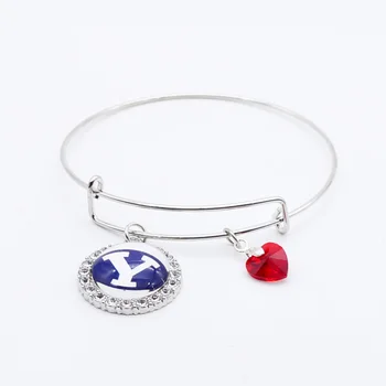 NCAA University of Football Bracelet Rhinestone Charms BYU Cougars Bracelets & Bangle Women Men Wedding Birthday New
NCAA University of Football Bracelet Rhinestone Charms BYU Cougars Bracelets & Bangle Women Men Wedding Birthday New