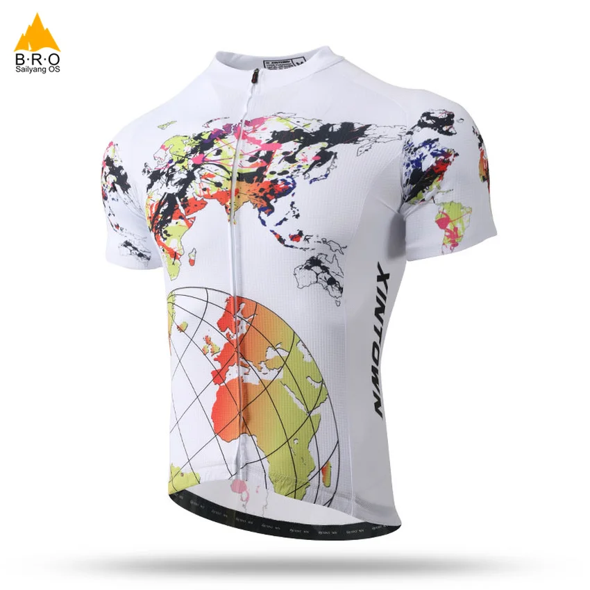 

Earth Pro Team Cycling Jersey Breathable Cycling Maillot Bicycle Clothing Clothes Summer Bike Shirt Ropa Ciclismo for Men Women