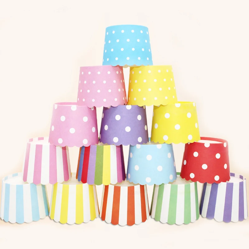 50pcs Cupcake Wrapper Paper Cake Case Baking Cups Liner Muffin Kitchen Baking Pink Striped Dots Pure Color
50pcs Cupcake Wrapper Paper Cake Case Baking Cups Liner Muffin Kitchen Baking Pink Striped Dots Pure Color