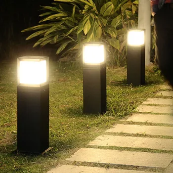 Thrisdar E27 Outdoor Garden Lawn Light Square Landscape Fence Post Lawn Lamp Modern Villa Park Pathway Courtyard Pillar light
Thrisdar E27 Outdoor Garden Lawn Light Square Landscape Fence Post Lawn Lamp Modern Villa Park Pathway Courtyard Pillar light