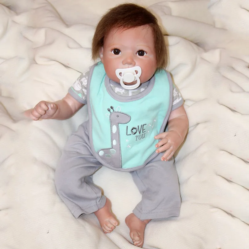 Silicone Realistic Dolls High Quality Lifelike Cute Babe Dolls Handmade Toys Bedtime for Baby Boys and Girls Soft 50cm Dolls
Silicone Realistic Dolls High Quality Lifelike Cute Babe Dolls Handmade Toys Bedtime for Baby Boys and Girls Soft 50cm Dolls