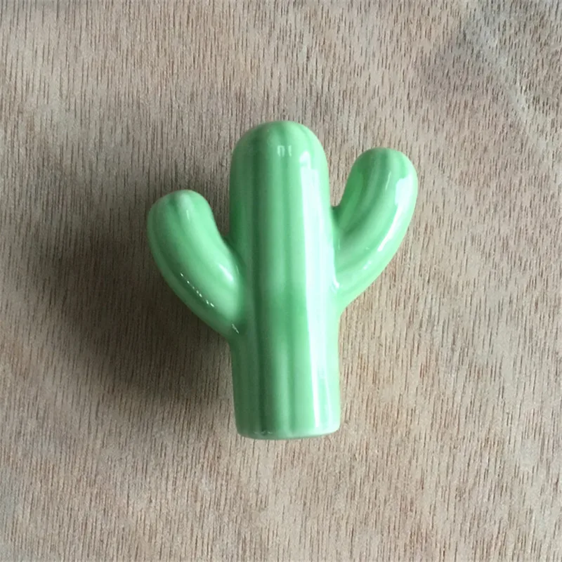1 piece Kids Drawer Knobs, Ceramic Cactus Shape Door Knobs , Creative Handles for Nursery Cupboard / Cabinet / Drawer
1 piece Kids Drawer Knobs, Ceramic Cactus Shape Door Knobs , Creative Handles for Nursery Cupboard / Cabinet / Drawer