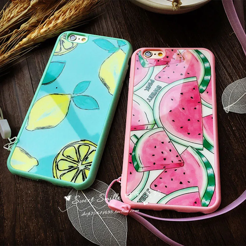 Summer NOVELTY Fruit Lemon Watermelon Silicon TPU Soft Back Cover Case For iPhone 5s 5se 6 6S 6plus 6s 7 8plus Mobile Phone Case
Summer NOVELTY Fruit Lemon Watermelon Silicon TPU Soft Back Cover Case For iPhone 5s 5se 6 6S 6plus 6s 7 8plus Mobile Phone Case