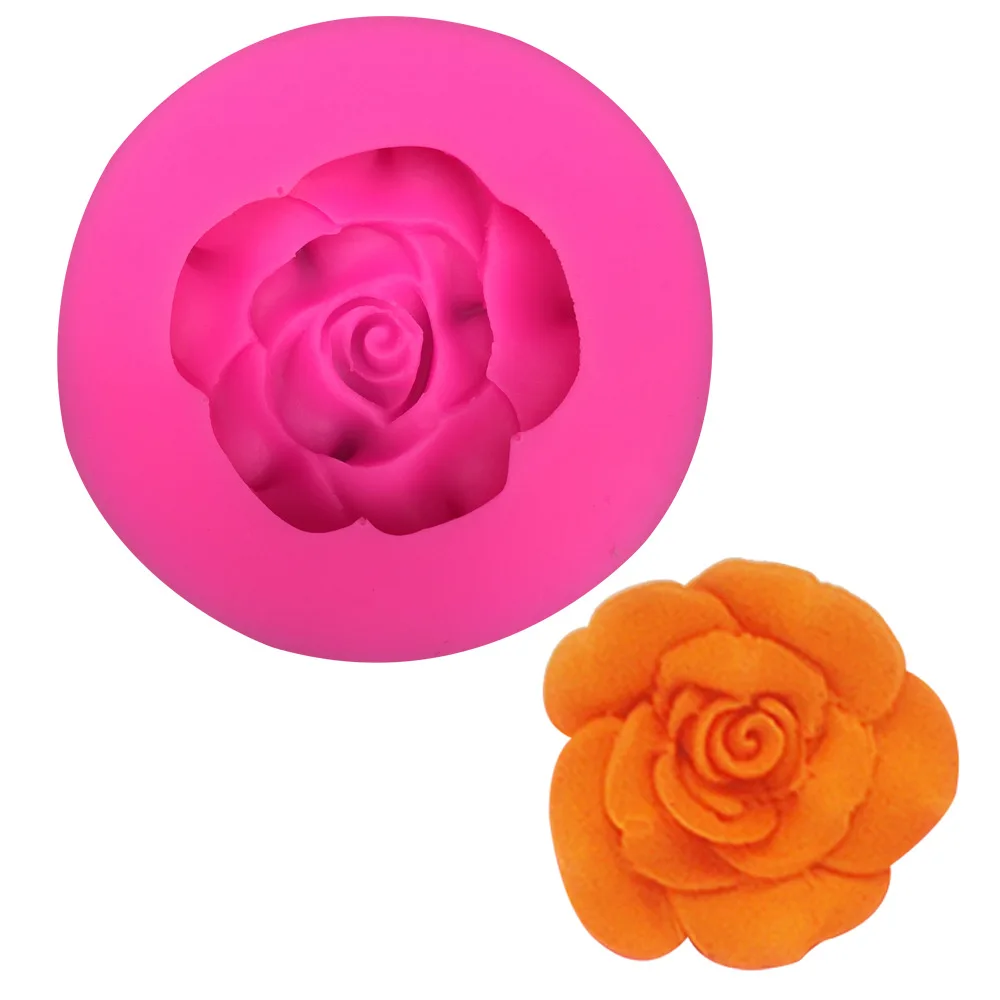 Rose Flower Shape Silicone Cake Mold for Decorating Sugar Mould Valentines Gift Chocolate Moulds Kitchen Accessories E567
Rose Flower Shape Silicone Cake Mold for Decorating Sugar Mould Valentines Gift Chocolate Moulds Kitchen Accessories E567