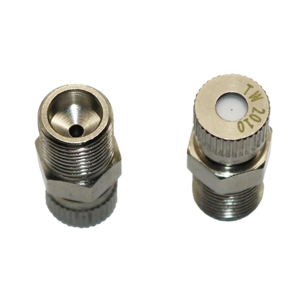 Agriculture Fog Mist Nozzle 0.1-0.6mm Atomization Nozzle Gardening Water Cooling Thread Spray Sprinkler 30 Pcs
Agriculture Fog Mist Nozzle 0.1-0.6mm Atomization Nozzle Gardening Water Cooling Thread Spray Sprinkler 30 Pcs