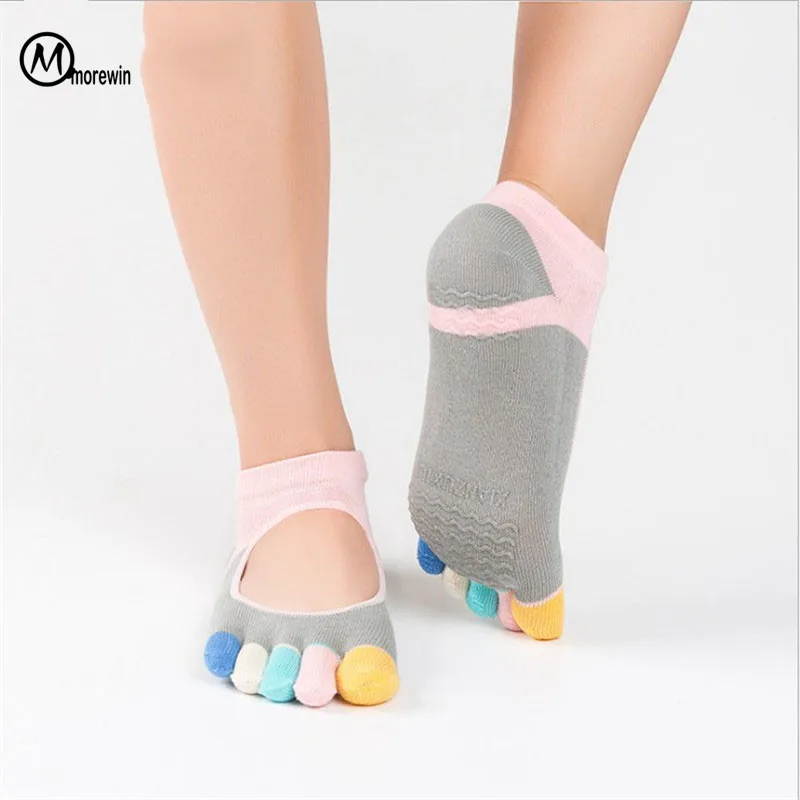 Hot Sox Colorful Professional Anti-Slip Women Cotton Socks Breathable Grip 5 Toes Ankle Socks Trainer Socks Morewin
Hot Sox Colorful Professional Anti-Slip Women Cotton Socks Breathable Grip 5 Toes Ankle Socks Trainer Socks Morewin