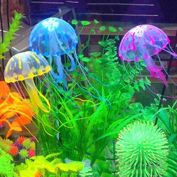 Fish Aquatic Pet Supplies Decorations Color Simulation Fluorescent Jellyfish Aquarium Scenery Set Props Model 6pc/set
Fish Aquatic Pet Supplies Decorations Color Simulation Fluorescent Jellyfish Aquarium Scenery Set Props Model 6pc/set