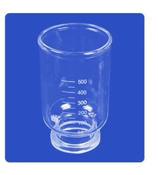 Фото Лабораторный вакуумный фильтрующий стакан 500 мл для вакуумного фильтрационного