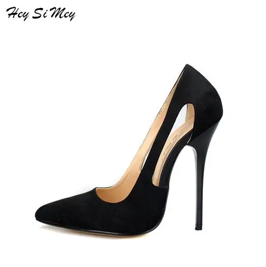 Hey Si Mey 2019 Women Shoes New Black Hollow Women Pumps Shoes Saltos altos Sexy Thin Heel High Heels 13CM Pumps Large Size40-49
Hey Si Mey 2019 Women Shoes New Black Hollow Women Pumps Shoes Saltos altos Sexy Thin Heel High Heels 13CM Pumps Large Size40-49
