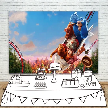 Adventures in magical paradis Photo Backdrops Amusement Park Roller Coaster Background Outdoor Photo Studio Fundos Da Fotografia
Adventures in magical paradis Photo Backdrops Amusement Park Roller Coaster Background Outdoor Photo Studio Fundos Da Fotografia