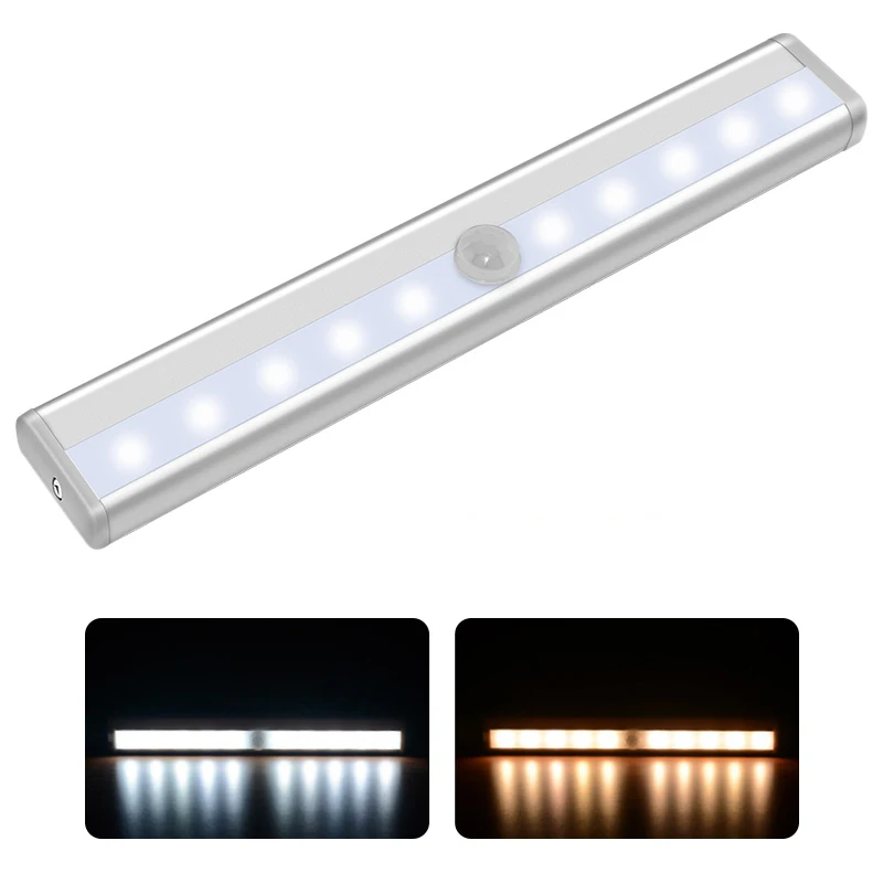 6/10leds Wireless PIR Motion Sensor Light Intelligent Portable Infrared Induction Lamp Night Lights for Cabinet Closet Use 4*AAA
6/10leds Wireless PIR Motion Sensor Light Intelligent Portable Infrared Induction Lamp Night Lights for Cabinet Closet Use 4*AAA