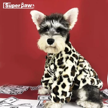 Leopard Print Winter Warm Pet Dog Clothes for Small Dogs French Bulldog Thick Jacket Yorkie Outfit Chihuahua Coat Costume YHC03
Leopard Print Winter Warm Pet Dog Clothes for Small Dogs French Bulldog Thick Jacket Yorkie Outfit Chihuahua Coat Costume YHC03