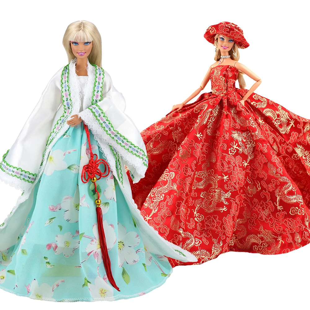 New Arrive Handmade Evening Party Wedding Long Tail Doll Dress For Barbie Accessoreis For doll objects for barbie Birthday
New Arrive Handmade Evening Party Wedding Long Tail Doll Dress For Barbie Accessoreis For doll objects for barbie Birthday