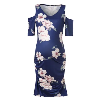 Women V Neck Print Short Sleeve Maternity Dress Props Bodycon Casual Dress Robe Grossesse Shooting Photo Pregnant Fashion Dress
Women V Neck Print Short Sleeve Maternity Dress Props Bodycon Casual Dress Robe Grossesse Shooting Photo Pregnant Fashion Dress