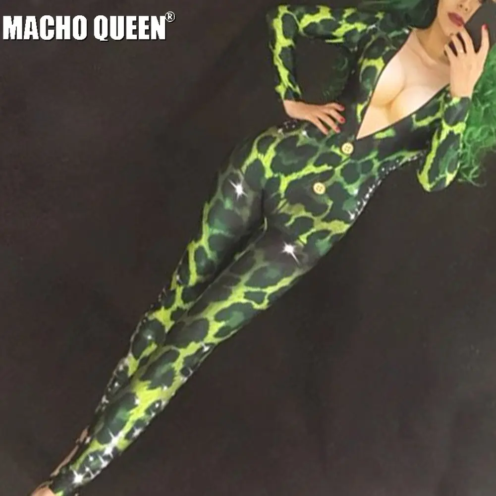 Green 3D Print Bodysuit Jumpsuit Drag Queen Costumes Stage Performance Singer Costume Celebrity Brithday Party Clothes
Green 3D Print Bodysuit Jumpsuit Drag Queen Costumes Stage Performance Singer Costume Celebrity Brithday Party Clothes