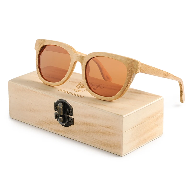 BOBO BIRD BG014b Men's Bamboo Polarized Sun Glasses Retro Men And Women Handmade Women Eyewear Drop Shipping OEM
BOBO BIRD BG014b Men's Bamboo Polarized Sun Glasses Retro Men And Women Handmade Women Eyewear Drop Shipping OEM