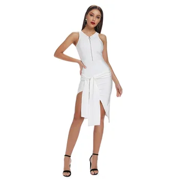 Evening Party Pub Hot Sale fashion Bandage Dress sexy women Empire V-neck Slit Backless celebrity body con Dresses wholesale
Evening Party Pub Hot Sale fashion Bandage Dress sexy women Empire V-neck Slit Backless celebrity body con Dresses wholesale