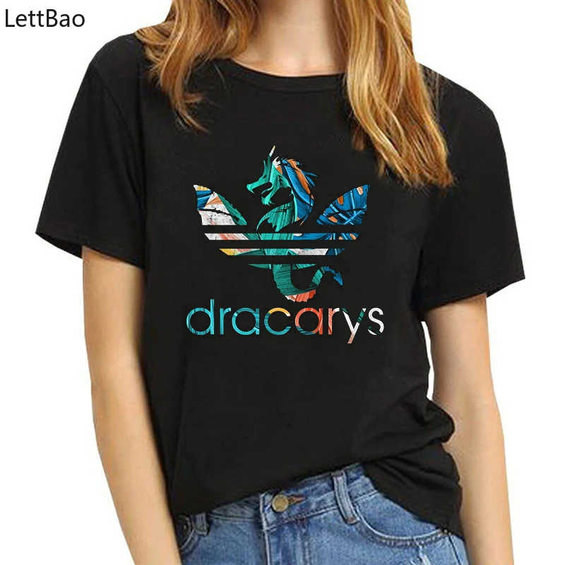 Dracarys tshirt women camiseta vogue style Game Of Thrones Mother Of Dragons flower print black cotton kpop short sleeve ulzzang
Dracarys tshirt women camiseta vogue style Game Of Thrones Mother Of Dragons flower print black cotton kpop short sleeve ulzzang