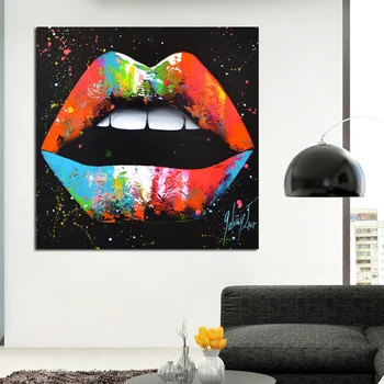 1 Piece Abstract Colorful Lips Poster Print Canvas Paintings Abstract Wall Art Pictures for Living Room Sexy Lips Decor Unframed
1 Piece Abstract Colorful Lips Poster Print Canvas Paintings Abstract Wall Art Pictures for Living Room Sexy Lips Decor Unframed