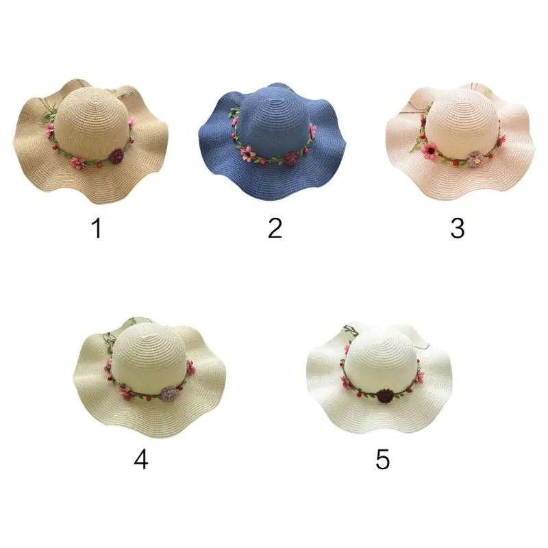 Women Girls Summer Beach Straw Sun Hat Bowknot Flower Rattan Wreath Mother Daughter UV Protection Bucket Cap Wide Wavy Brim
Women Girls Summer Beach Straw Sun Hat Bowknot Flower Rattan Wreath Mother Daughter UV Protection Bucket Cap Wide Wavy Brim