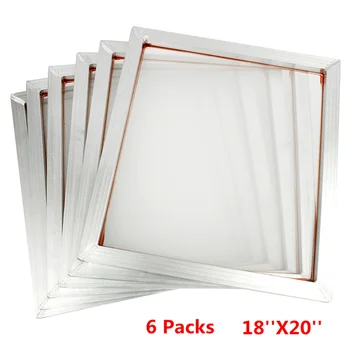 6Pack Aluminum Silk Screen Frame Printing Press Screens 110 Mesh 45 x 50cm Dropshipping 
6Pack Aluminum Silk Screen Frame Printing Press Screens 110 Mesh 45 x 50cm Dropshipping