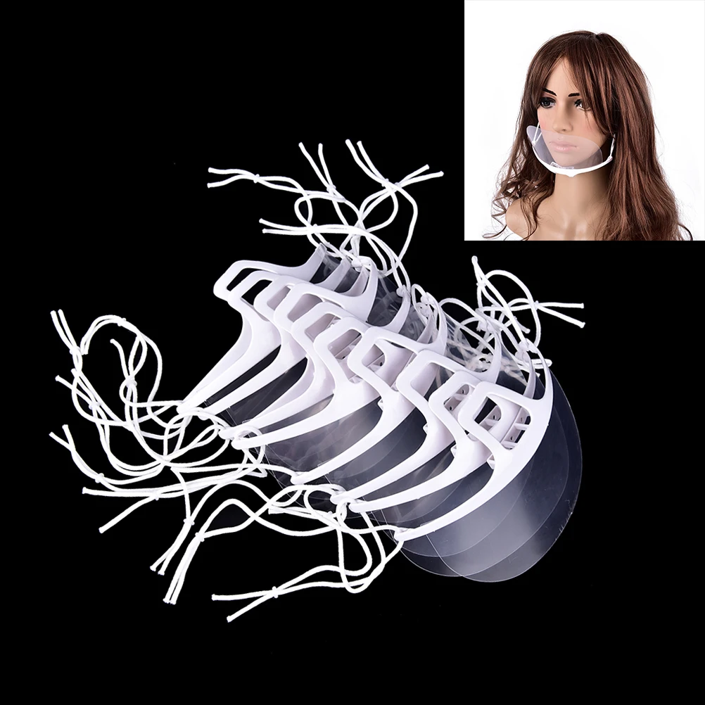 10Pcs/lot Transparent Mask Dental Doctors Food Hotel Plastic Kitchen Restaurant Hotel Special 14*10cm
10Pcs/lot Transparent Mask Dental Doctors Food Hotel Plastic Kitchen Restaurant Hotel Special 14*10cm