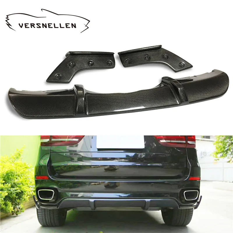 X5 F15 MP Style Carbon Fiber Rear Bumper Lip Diffuser With Side Splitte for BMW X5 F15 2014 2015 2016 2017Car accessorie
X5 F15 MP Style Carbon Fiber Rear Bumper Lip Diffuser With Side Splitte for BMW X5 F15 2014 2015 2016 2017Car accessorie