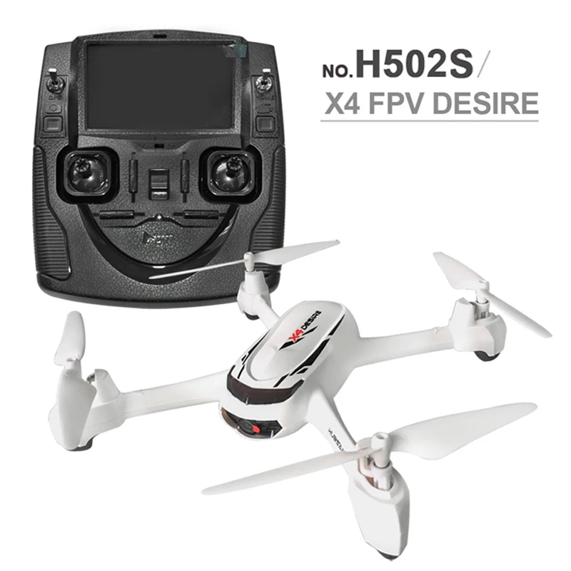 

Hubsan X4 H502S GPS Drone 5.8G FPV Altitude Mode RC Quadcopter with Camera HD Follow Me One Key Return Headless Mode RC Drones