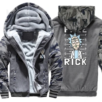 Fashion Streetwear Harajuku Coat For Male 2018 Winter Fleece Zip Up Sweatshirts Print FREE RICK AND MORTY Brand Jackets Hoodies
Fashion Streetwear Harajuku Coat For Male 2018 Winter Fleece Zip Up Sweatshirts Print FREE RICK AND MORTY Brand Jackets Hoodies