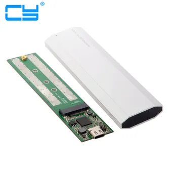 USB-C USB 3.1 3.0 Type-C 10Gbps to Nvme M-key M.2 NGFF PCI-E 2 Lane SSD Enclosure
USB-C USB 3.1 3.0 Type-C 10Gbps to Nvme M-key M.2 NGFF PCI-E 2 Lane SSD Enclosure