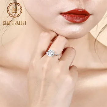 Gem's Ballet Classic Square White CZ 2.57Ct Natural Cubic Zirconia Wedding Ring 925 Sterling Silver Ocean Waves Ring For Women
Gem's Ballet Classic Square White CZ 2.57Ct Natural Cubic Zirconia Wedding Ring 925 Sterling Silver Ocean Waves Ring For Women