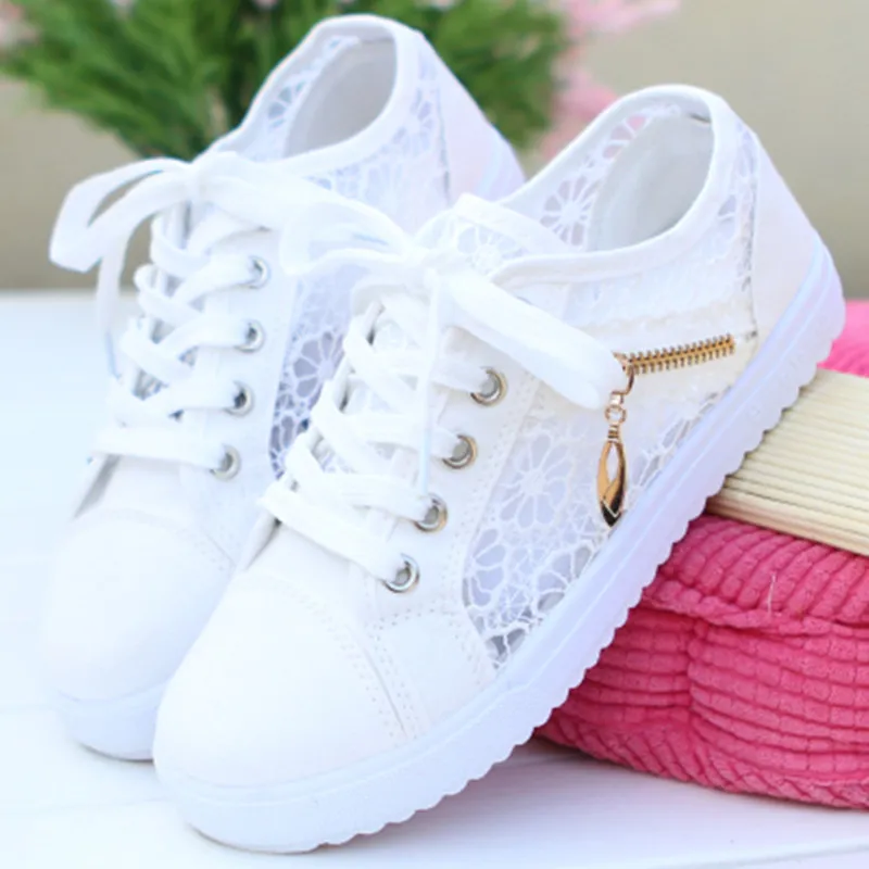 2019 Spring New Fashion mesh Woman casual shoes Comfortable Breathable lace-up Sneakers Women's vulcanized shoes 35-40
2019 Spring New Fashion mesh Woman casual shoes Comfortable Breathable lace-up Sneakers Women's vulcanized shoes 35-40