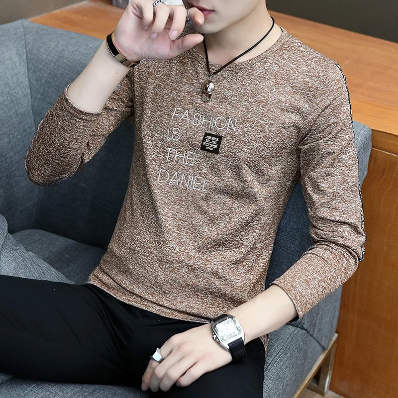 Men T-shirt Long Sleeve Spring Autumn Tshirt New T-shirts Men's Leisure Fashion Slim Fit Round Neck Long Sleeve Streetwear
Men T-shirt Long Sleeve Spring Autumn Tshirt New T-shirts Men's Leisure Fashion Slim Fit Round Neck Long Sleeve Streetwear
