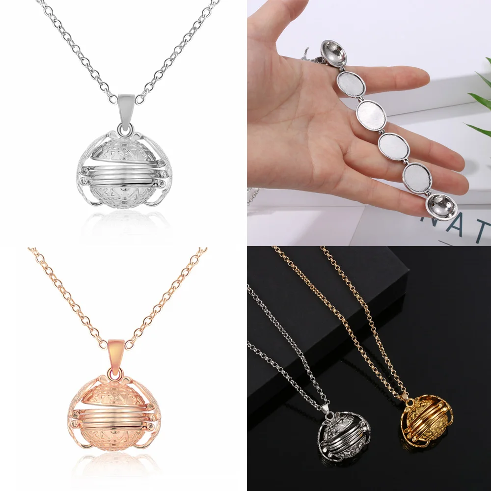 1Pc Hot Newest Magic 4 Photo Pendant Memory Floating Locket Necklace Angel Wings Flash Box Fashion Album Box Necklaces Gifts
1Pc Hot Newest Magic 4 Photo Pendant Memory Floating Locket Necklace Angel Wings Flash Box Fashion Album Box Necklaces Gifts