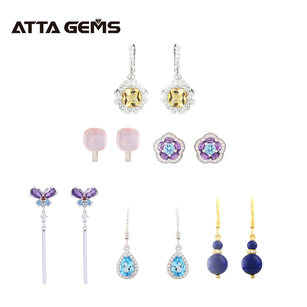 7 pairs Weekly Jewelry Natural Gemstone Stud Earrings For Women Birthday Gifts Natural Topaz Amethyst Citrine Fine Jewelry
7 pairs Weekly Jewelry Natural Gemstone Stud Earrings For Women Birthday Gifts Natural Topaz Amethyst Citrine Fine Jewelry
