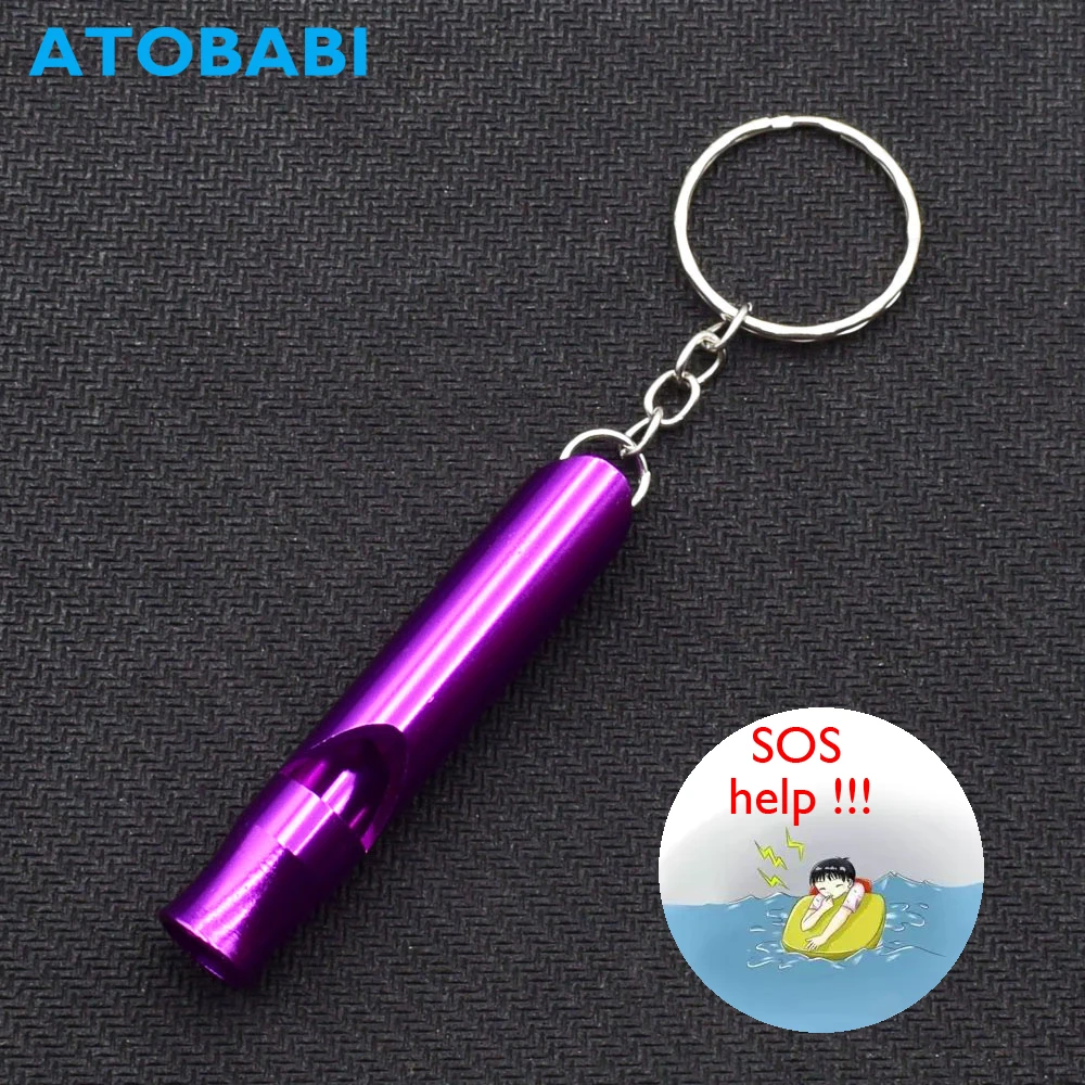 Creativity High-quality Keychain High Decibel Aluminum Alloy Whistle Keyring for Outdoor Survival Emergency Necessary Key Rings
Creativity High-quality Keychain High Decibel Aluminum Alloy Whistle Keyring for Outdoor Survival Emergency Necessary Key Rings