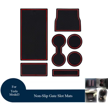 Non-slip Gate Slot Shockproof Mats fit for Tesla Model 3 2017-2019 Interior Accessories Water Cup Armrest Box Anti-dust Pad Mat
Non-slip Gate Slot Shockproof Mats fit for Tesla Model 3 2017-2019 Interior Accessories Water Cup Armrest Box Anti-dust Pad Mat