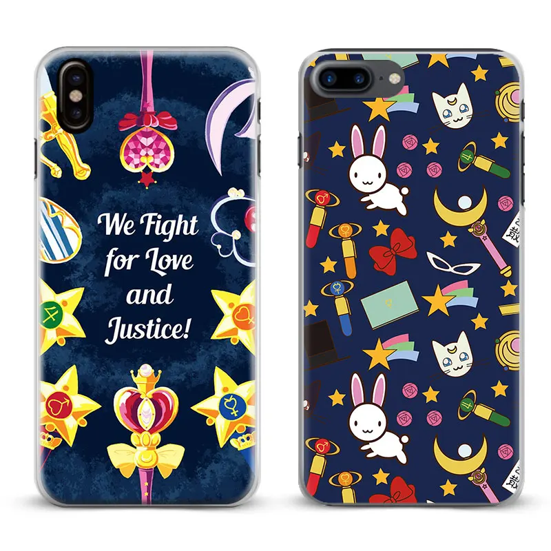 Sailor Moon crystal Coque Phone Case Cover Shell For Apple iPhone X 8Plus 8 7Plus 7 6sPlus 6s 6Plus 6 5 5S SE 4s 4
Sailor Moon crystal Coque Phone Case Cover Shell For Apple iPhone X 8Plus 8 7Plus 7 6sPlus 6s 6Plus 6 5 5S SE 4s 4
