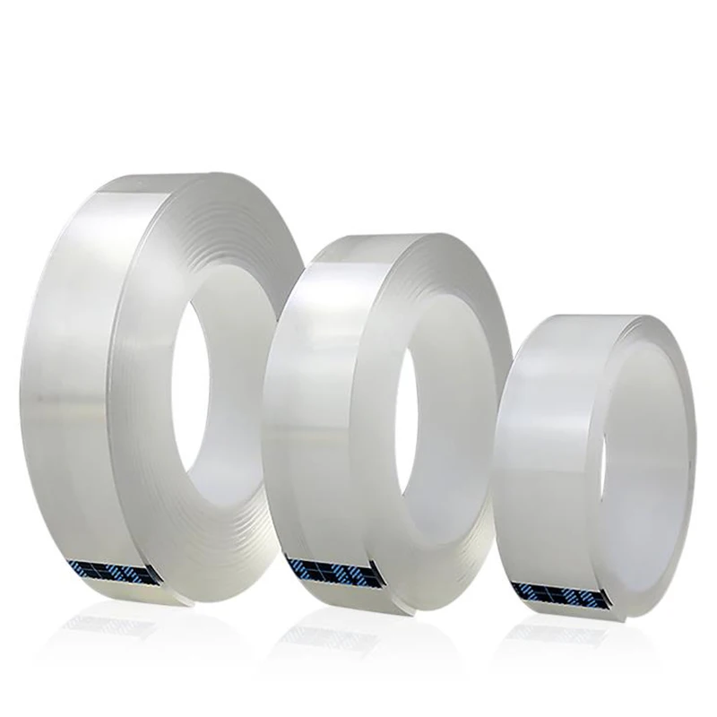 1/3/5M Transparent Double Sided Tape Multifunctional Traceless Washable Adhesive Tape Nano Tapes
1/3/5M Transparent Double Sided Tape Multifunctional Traceless Washable Adhesive Tape Nano Tapes